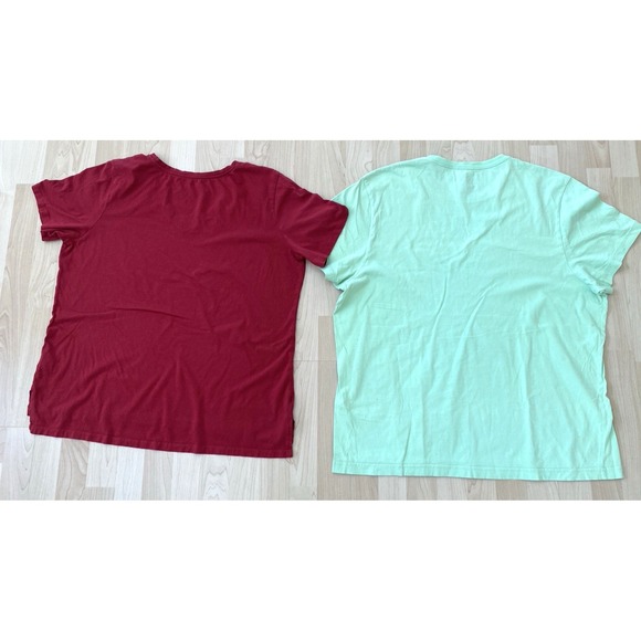 Lot of 2 Men's 2XL T-Shirts Tops Cotton Eddie Bauer Club Room - Picture 2 of 8